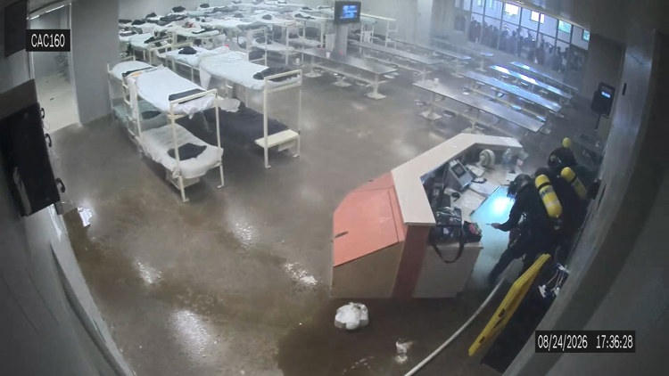 WATCH: Video shows SAFD firefighters responding to flames at Bexar County jail in August — KENS 5 (San Antonio), Carrington Community news